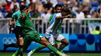 أولمبياد باريس، الأرجنتين تفوز على العراق بثلاثية (صور)