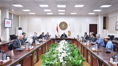 وزير العمل يلتقي بعض أصحاب محلات العتبة والموسكي ووفدا من غرفة القاهرة التجارية (صور)