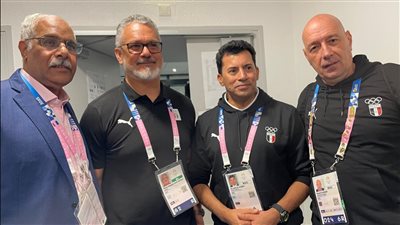  أولمبياد باريس، وزير الرياضة يهنئ لاعبي المنتخب بالفوز على أوزباكستان