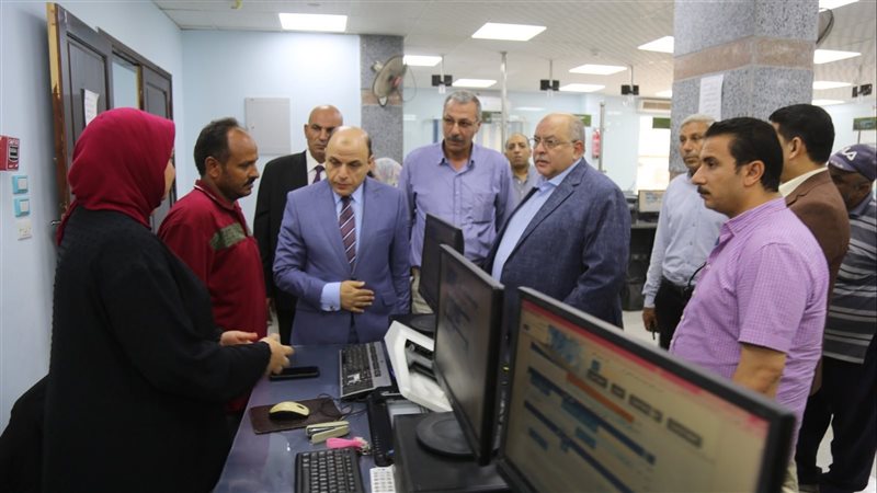 محافظ كفرالشيخ يتفقد