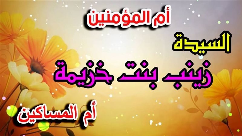 أم المؤمنين زينب