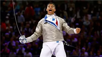 أول تعليق من فارس الفرجاني صاحب أول ميدالية عربية بأولمبياد باريس 