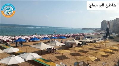 ارتفاع نسبي في الأمواج بالقطاع الشرقي لشواطئ الإسكندرية 