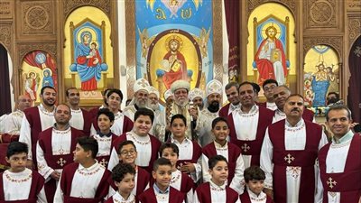 الأنبا إكليمندس يرسم شمامسة جدد للخدمة في إيبارشية مدينة نصر