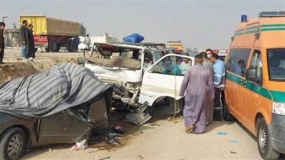 الصحة: نقل المصابين في حادث تصادم 12 سيارة بالدائري إلى مستشفيي الهرم والشيخ زايد