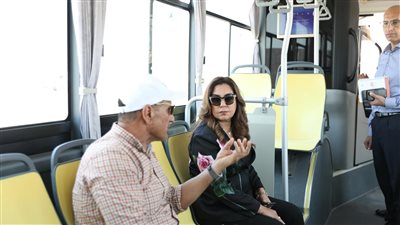 وزيرة التنمية المحلية ومحافظ الجيزة يتفقدان المحاور المؤدية للمتحف المصري الكبير (صور)