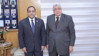 رئيس مجلس الدولة يستقبل رئيس الجهاز المركزي للتنظيم والإدارة 