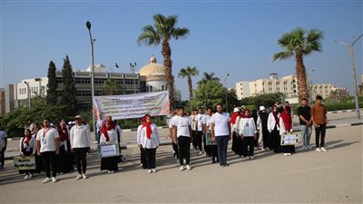 جامعة الفيوم تبدأ معسكر إعداد القادة لطلابها بكل الكليات