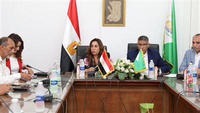 وزيرة التنمية المحلية تتابع ملف التصالح في مخالفات البناء مع محافظ الجيزة 
