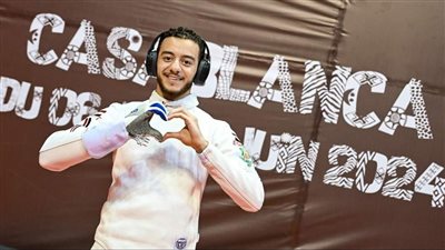 أولمبياد باريس، محمد السيد يواجه بطل المجر على برونزية السلاح