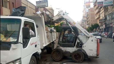 حملة مكبرة لرفع تراكمات القمامة والإشغالات في قرية بهجورة بنجع حمادي