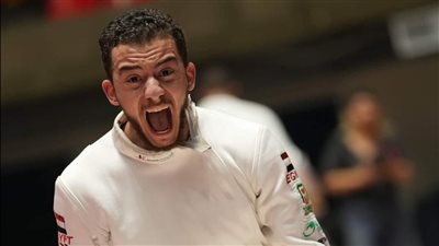 أولمبياد باريس، محمد السيد يخسر أمام بطل فرنسا في منافسات السلاح ويلعب على البرونزية