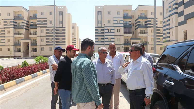مسئولو الإسكان يتابعون