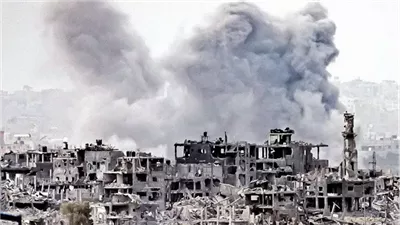  طائرات الاحتلال تشن غارات عنيفة على خان يونس جنوب قطاع غزة