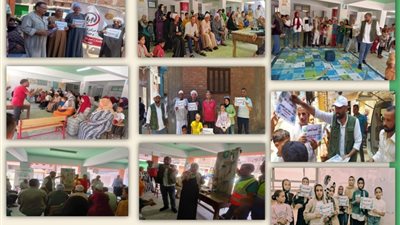 تنظيم قافلة لتوعية المواطنين بخطورة إهدار المياه في بلبيس بالشرقية