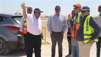 رئيس مياه الأقصر يتفقد محطة معالجة الدبابية 