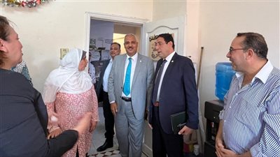 الصبروط يتفقد الإدارات المركزية بعد توليه منصب وكيل وزارة الشباب والرياضة بالجيزة 