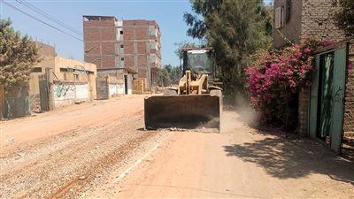 محافظ الغربية يتابع أعمال تطوير طريق السنطة البلد