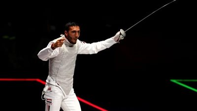 أولمبياد باريس، علاء أبو القاسم يودع منافسات سلاح الشيش 