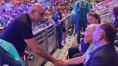 حسن مصطفى وهشام نصر، لقاء من نوع خاص في أولمبياد باريس