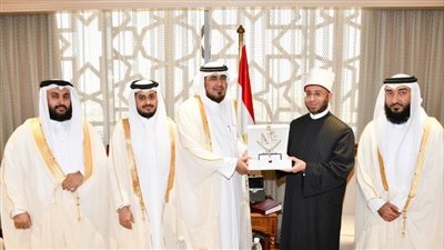الأزهري يناقش مع وكيل وزارة الأوقاف القطرية سبل الارتقاء بالوعي الديني