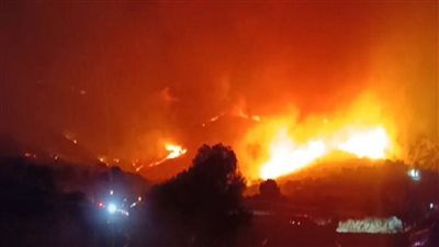 حريق الغابات قرب أثينا يخرج عن السيطرة، اعرف التفاصيل