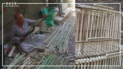 مهنة الفراعنة بأياد صعيدية، جريد النخل فن الممكن لصناعة الأثاث المنزلي بالأقصر (صور) 