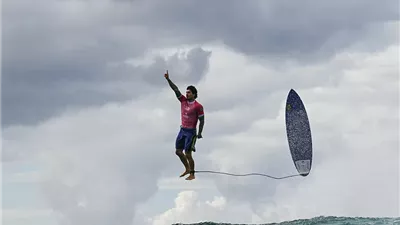 البرازيلي ميدينا يحقق رقما أولمبيا وصورة للتاريخ في أولمبياد باريس 2024