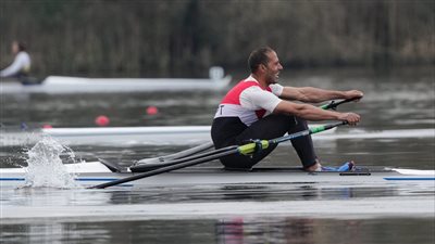 أولمبياد باريس، عبد الخالق البنا ينافس علي مراكز الترضيه في التجديف 