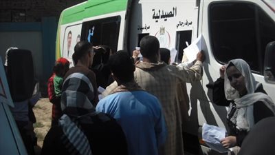 الكشف وتوفير العلاج لـ 1604حالات خلال قافلة مجانية بنزلة باقور بأسيوط 