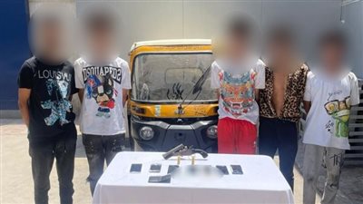 سقوط عصابة المرج لسرقة متعلقات المواطنين بالإكراه، وعاطل يسحل سيدة لسرقتها بالتجمع (صور)