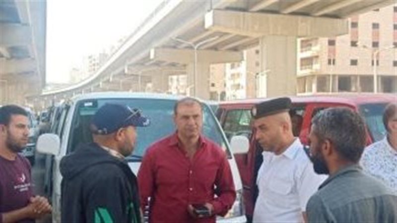 رئيس حي الهرم يتفقد