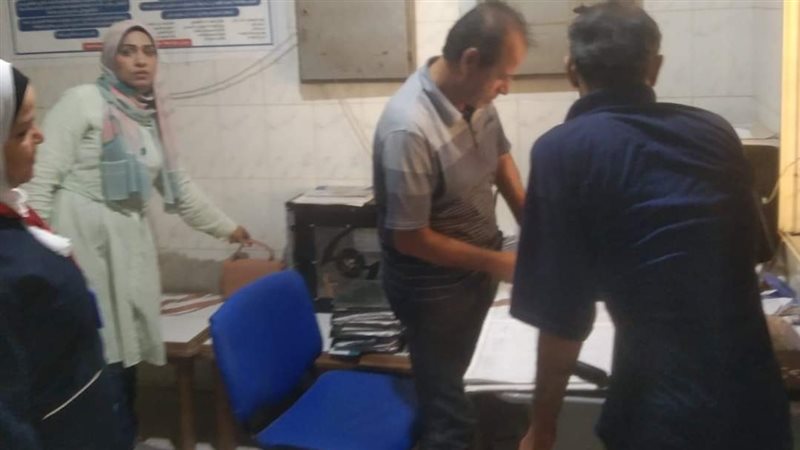 نقل مدير الصحية بدهشور،