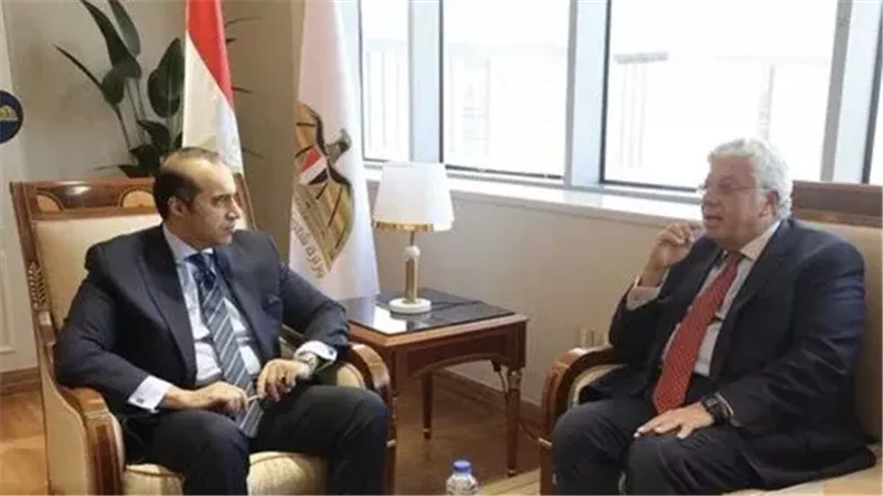 لقاء وزيري الشئون