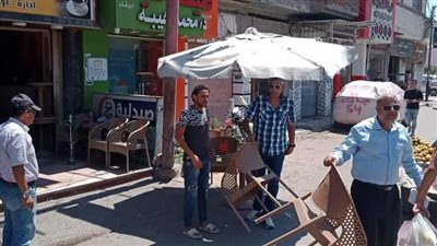 رفع 506 حالات إشغال بنطاق 3 مراكز في البحيرة 