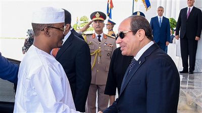 رئيس تشاد يشيد بالدعم المصري ومساندة جهود تحقيق التنمية في بلاده