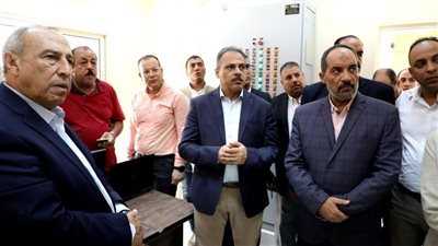 محافظ الشرقية يتابع مشروع إنشاء محطة معالجة الصرف الصحي بدبيج