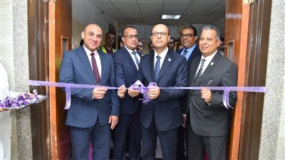افتتاح تطوير وحدة العلاج الخاص بمستشفى الأطفال بأسيوط الجامعي