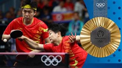 أولمبياد باريس، الصين تحرز ذهبية تنس الطاولة للزوجي المختلط