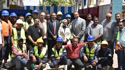 مياه الأقصر: بدء تشغيل بئري شاطئين بمحطة مياه الصعايدة