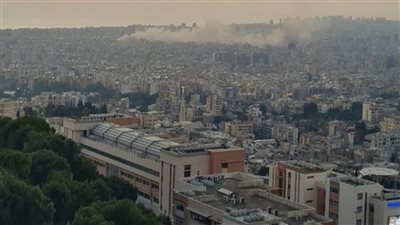 مشاهد توثق ضرب إسرائيل لعمق بيروت، وأنباء عن استهداف قيادي كبير في حزب الله