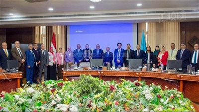 مجلس جامعة طنطا يكرم الدكتور محمود ذكي