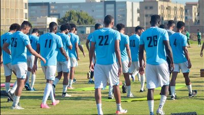 غزل المحلة يواصل تدريباته استعدادا للدوري الممتاز 