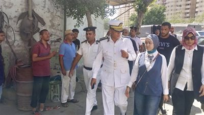 حملة مكبرة للتفتيش على الورش والمصانع ومراقبة الأغذية بغرب الإسكندرية