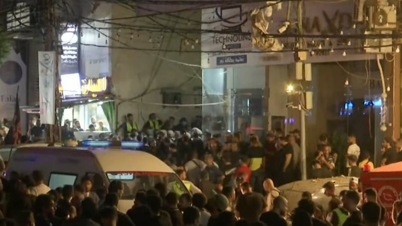 بيروت بعد هجوم الاحتلال