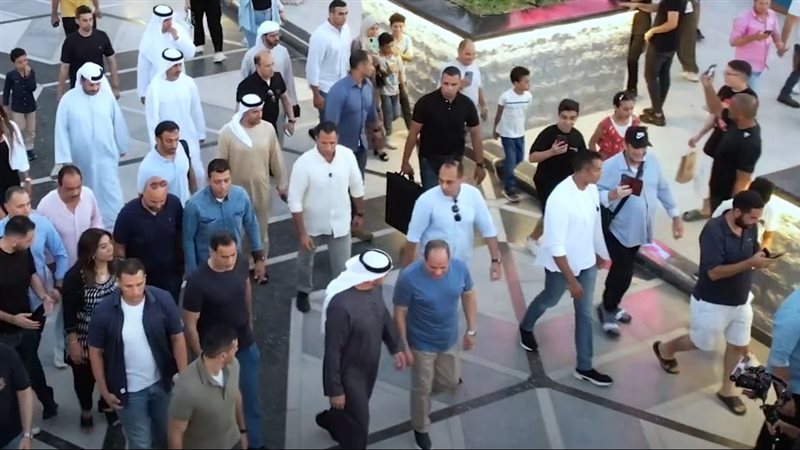 الرئيس السيسي وبن