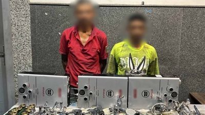 سقوط 3 لصوص لارتكاب جرائم سرقات الهواتف وسيارة وعقار في القاهرة