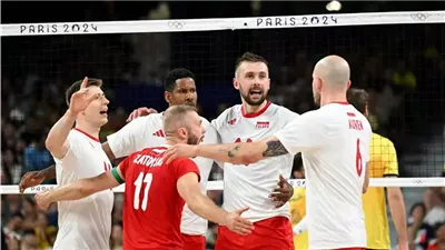 أولمبياد باريس، منتخب بولندا يفوز على البرازيل في الكرة الطائرة رجال 