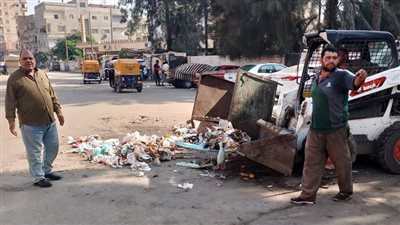 حملة نظافة وتجميل في الإبراهيمية بالشرقية 