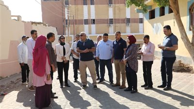 محافظ الوادي الجديد: بدء مشروع تطوير الأحياء الشعبية بواحة الخارجة